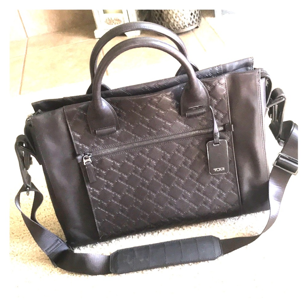 Tumi business tote
